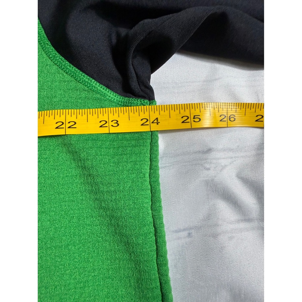 Nike Pullover Sz XL Green Black Textured Thermal Long Sleeve 1/4 Zip Gorpcore - Picture 5 of 7
